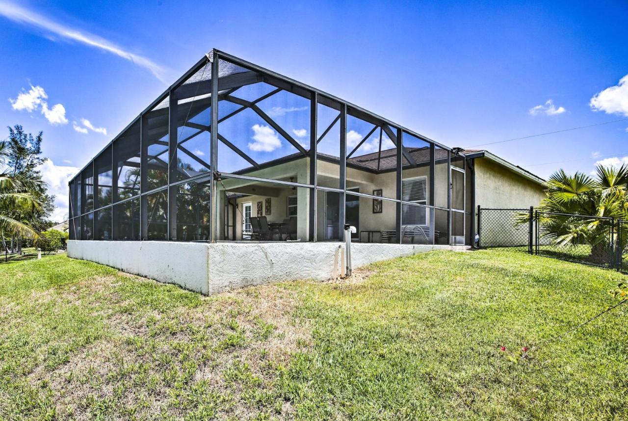 Cape Coral Canalfront Home With Pool And Dock Exterior foto